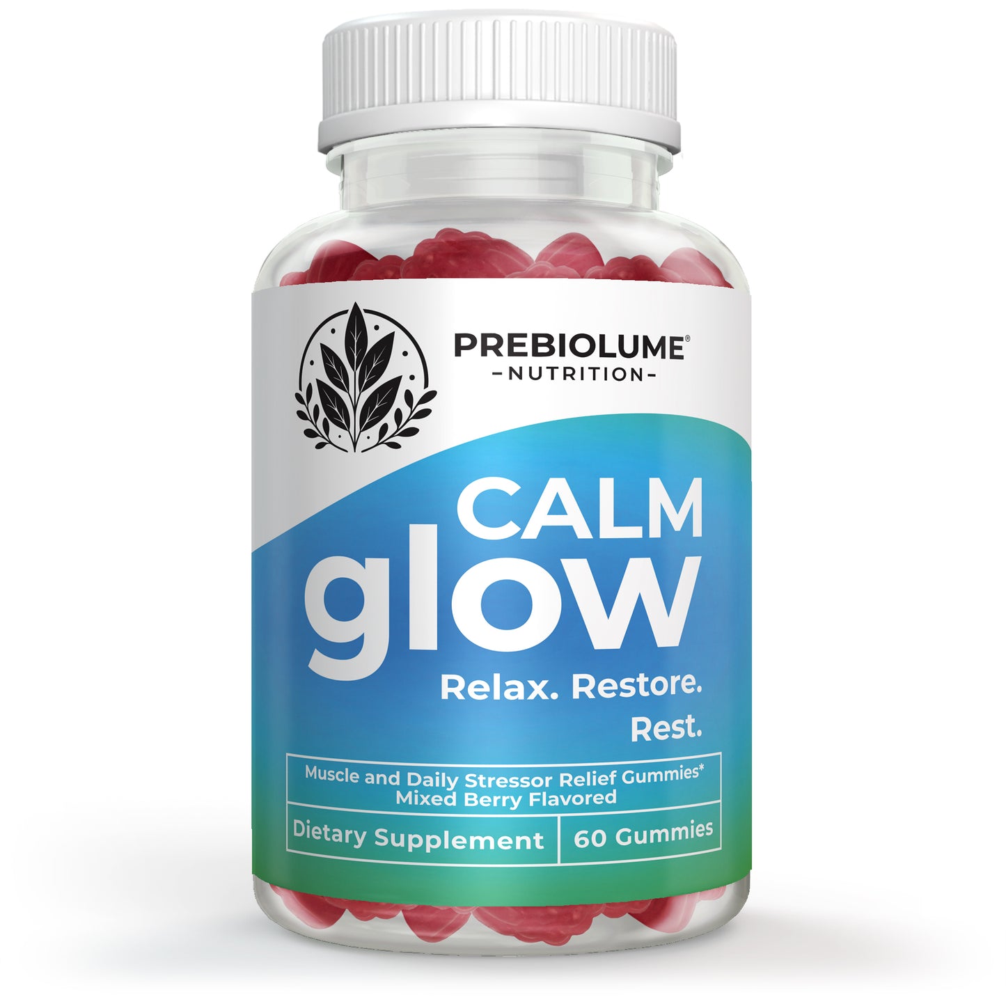 Prebiolume Magnesium Citrate Gummies bottle – main