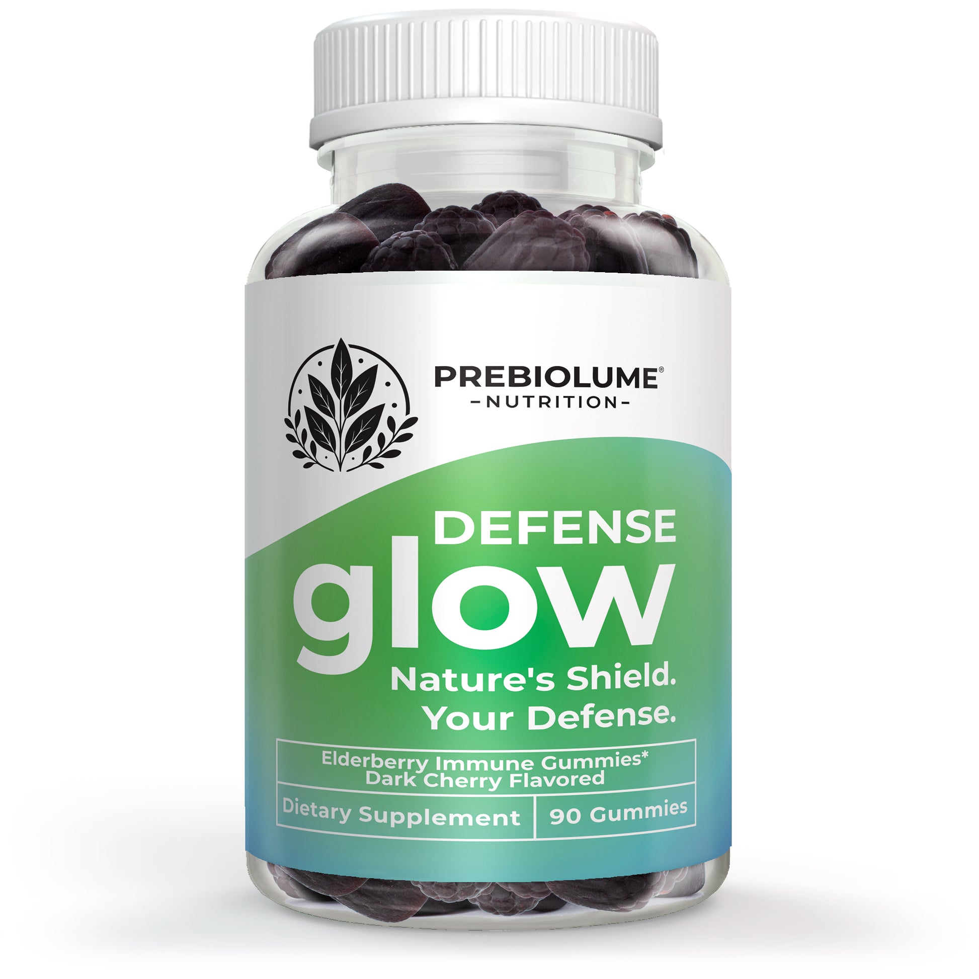 Prebiolume Elderberry Gummies bottle – main